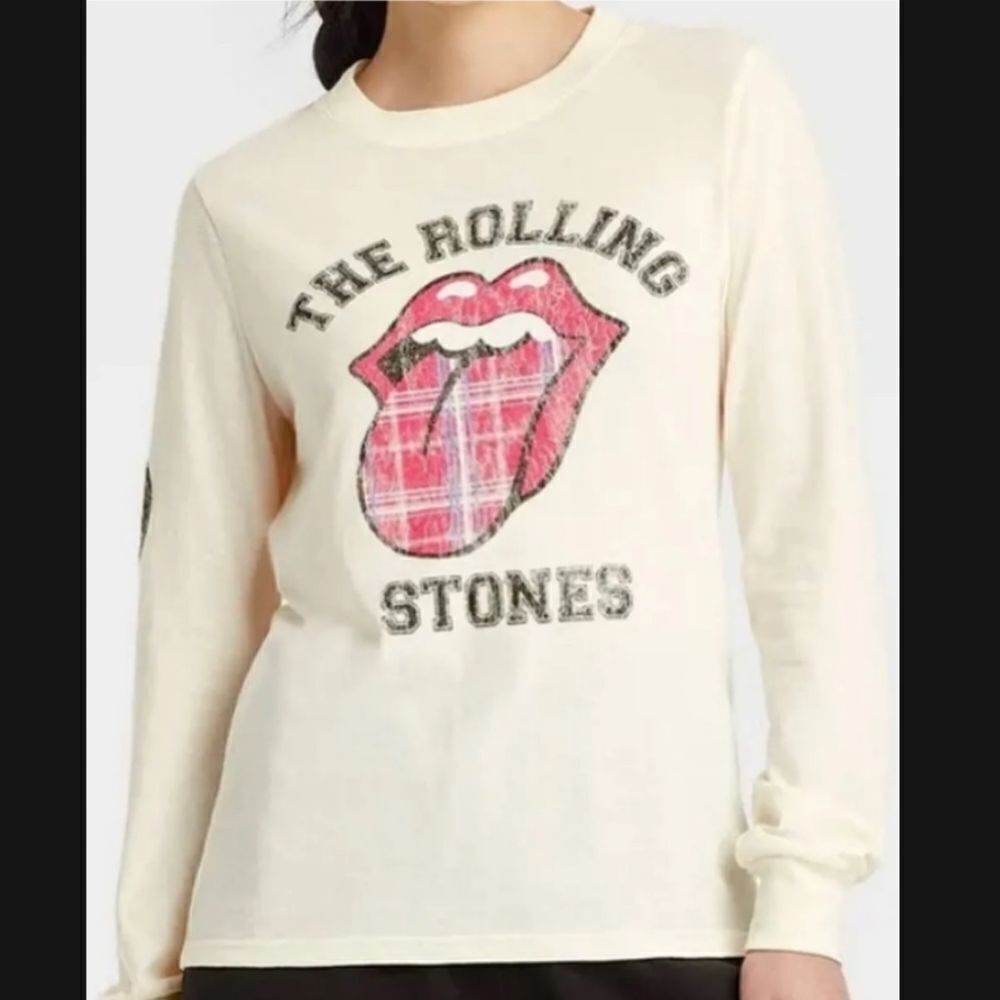 The Rolling Stones Cream Tee